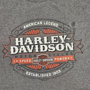 Harley Davidson T Shirt XL  Plattsburgh NY
